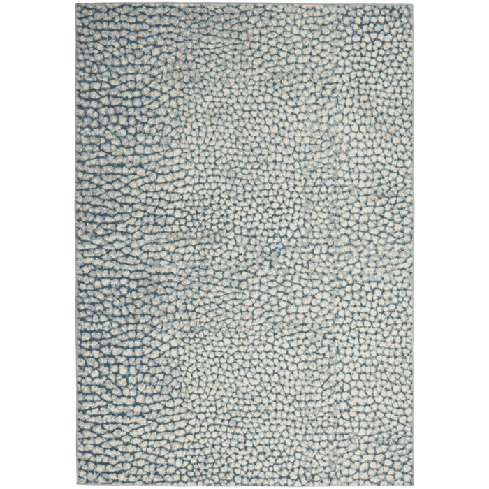 InspireMeHomeDécor Joli Ivory/Blue/Beige Rug & Reviews Wayfair